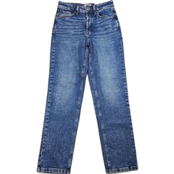 SO Denim - SO High Rise Slim Straight Jeans Medium Wash Women's Size 5